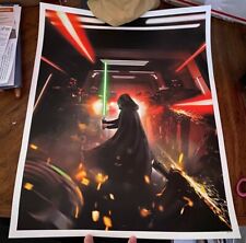 Andy Fairhurst The Savior The Mandalorian 16x20 limited of 375 Star Wars picture