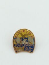Vintage Florida State Parks The Real Florida Animals Travel Souvenir Pin picture