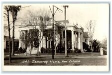 c1918 Zemuray Home Residence View New Orleans Louisiana LA RPPC Photo Postcard picture