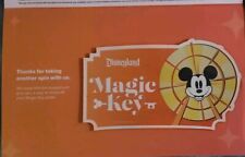 Disneyland Collectible Magic Key Magnet 2024 Orange DCA picture