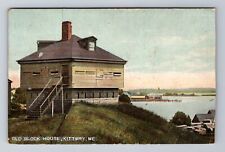 Kittery ME-Maine, Old Block House, Antique Vintage Souvenir Postcard picture