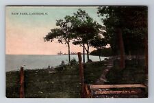 Lakeside OH-Ohio, East Park, Antique, Vintage Souvenir Postcard picture