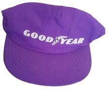Vintage Goodyear baseball cap purple color  marks USA made picture