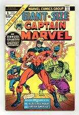 Giant Size Captain Marvel #1 FN/VF 7.0 1975 picture