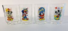 Disney WDW - 2000 Celebration - Set of All 4 Glasses from McDonalds - BRAND NEW picture