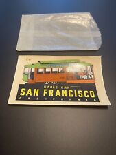 Vintage 1950s San Francisco California 