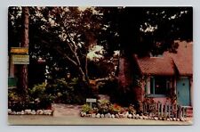 Postcard Carmel-by-the-Sea Lamplighters Lodging California, Vintage Chrome N17 picture