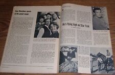 1967 DETROIT FREE PRESS TV GUIDE STAR TREK WILLIAM SHATNER ANN SHERIDAN picture