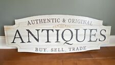 Wood Sign -  Antiques picture