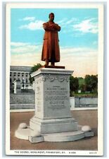 Frankfort Kentucky KY Postcard The Goebel Monument Statue c1930's Vintage picture