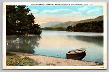 Lake Dunmore From the South. Green Mountains Vermont Vintage Postcard picture