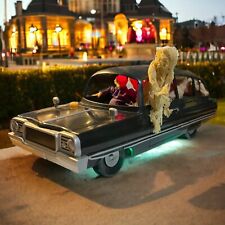 Rare GEMMY Animated Lowrider Car Beatles - It’s Been a Hard Days Night HALLOWEEN picture