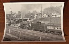 VTG 1954 Train Photo RR Railroad Baltimore & Ohio Toledo Engine Smokestack Pipe picture