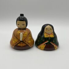 Rare set Sosaku Creative kokeshi japanese Hina doll by Toua Sekiguchi  K091 picture