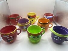 Pillsbury FUNNY FACE Set Of EIGHT MUGS 69-73 FAIR+/MID CONDITION HAND CHOSEN #1 picture