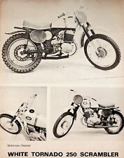 1966 White Tornado 250 Scrambler - 4-Page Vintage Motorcycle Road Test Article picture