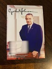 President Lyndon B. Johnson hair strand LBJ lock of hair relic photo Display picture