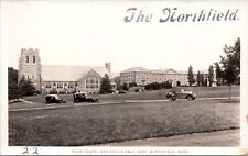 RPPC Northfield Seminary, Sage Hall, Gould Hall, Massachusetts - Photo Postcard picture