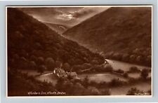 RPPC North Devon United Kingdom, Hunters Inn, Vintage Postcard picture