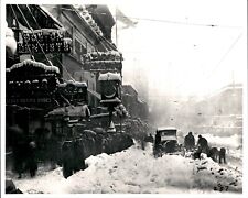 LG27 1996 2nd Gen Restrike Photo HISTORIC SEATTLE SNOWSTORM OF 1916 THE BIG SNOW picture