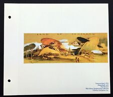 DISNEYLAND Concept Art Lithograph 50th VIP Tomorrowland Herb Ryman picture