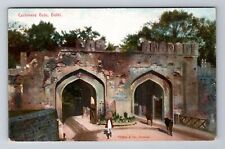 Delhi India, Cashmere Gate, Antique, Vintage Postcard picture