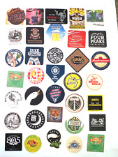 35 Craft Beer Coasters Huge Lot Of Brand New Beer Brew Pub Brewery Coasters picture