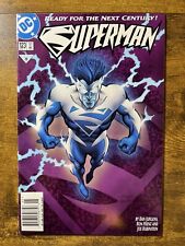 SUPERMAN 123 SCARCE NEWSSTAND VARIANT DEBUT OF ELECTRIC-BLUE SUIT DC COMICS 1997 picture
