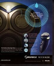 Vintage print ad advertisement Norelco electric shaver Advantage Squirts 1999 ad picture
