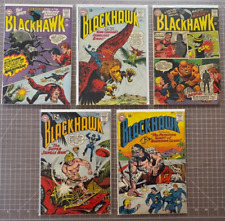 Lot Of 5 Blackhawk Silver Age DC COMICS 1960’s 2.0-7.5 173 188 192 212 217 picture