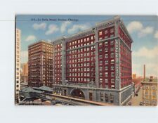 Postcard La Salle Street Station Chicago Illinois USA picture
