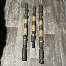 2016 Star Wars Forces of Destiny Rey Bladebuilders Extendable Staff Lot Of 3 picture