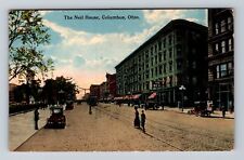 Columbus OH-Ohio, The Neil House Advertising, Antique, Vintage c1917 Postcard picture