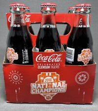 2016 Clemson National Championship Coca Cola 6 Pack picture