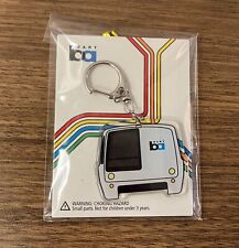 Bay Area Rapid Transit BART Legacy Train Car Keychain - NEW ITEM picture