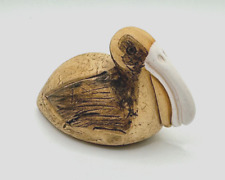 Vintage Galapagos Bird Series Frigate Bird Hand Made Ceramic Signed Ecuador picture