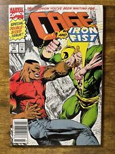 CAGE 12 NEWSSTAND POWER MAN LUKE CAGE DWAYNE TURNER COVER MARVEL 1992 picture