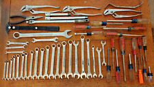 Lot of 52 Craftsman Wrenches Screwdrivers Pliers Breaker Bar Extensions  USA picture