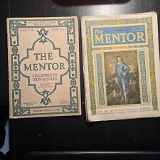 The Mentor #3 Mar.1919 The Story of Iron and Steel & February 1924 Life And Art picture
