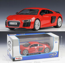 MAISTO 1:24 Audi R8 V10 Plus Alloy Diecast Vehicle Car MODEL TOY Gift Collection picture