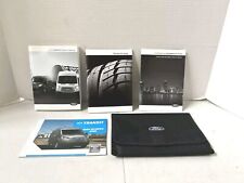 2018 FORD TRANSIT OWNERS MANUAL GUIDE BOOK SET WITH CASE OEM   picture