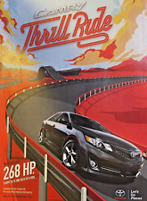 2013 Magazine Advertisement Toyota Camry Thrill Ride picture