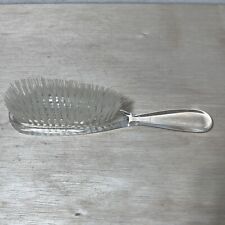 Vintage Clear Lucite Dupont Tynex Nylon Hairbrush Hair Brush Acrylic 50s picture