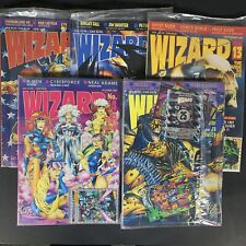 WIZARD The Guide To Comics Lot #10, 13, 14, 24, 25 - SEALED picture