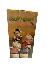 Takara Tony Rompin Friends Cow Electronic Magnetic Rotating Spinning Toy Vintage picture