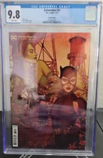 CATWOMAN #31 CGC 9.8 GRADED 2021 DC COMICS JENNY FRISON VARIANT COVER ART picture