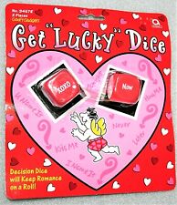 Vtg Campy The Get Lucky Valentines Day Date Night Adult Dice Game 2000s NOS New  picture