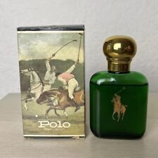Vintage Ralph Lauren Polo Men's Cologne Warner Green 1.5oz 44ml Bottle Box picture