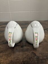 Vintage 40's Hall's Retro Egg-Shaped Cadet Rose Parade Shakers picture