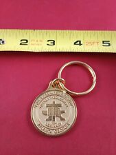 Vtg Turner Theological Seminary Atlanta Keychain Key Ring Chain Hangtag *198-D1 picture